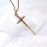 Gold Long Sword Pendant - Caesar Archivum