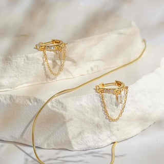 Trust Chain Earrings - Caesar Archivum